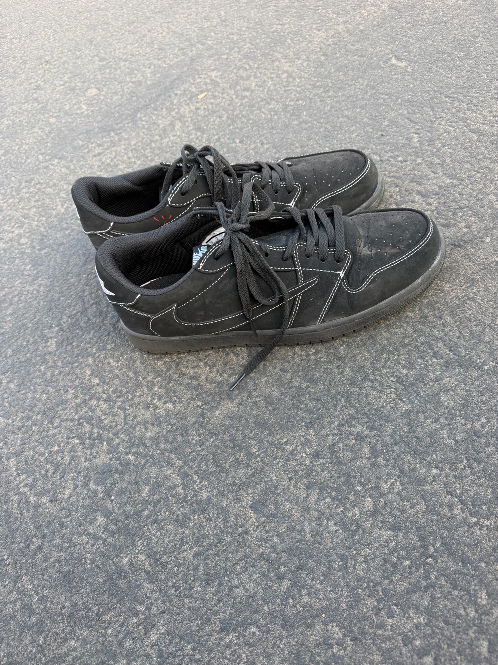 travis scott jordan 1 black phantom